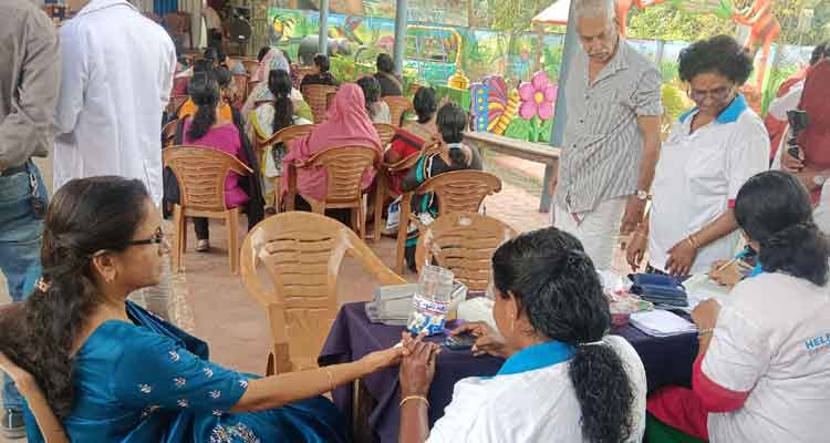 Diabetes Screening Camp and Awareness Class Held at Thathappilly
