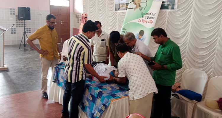 Life-Saving Training Program Organized by KLCK Kottappuram St. Michael's Cathedral Union