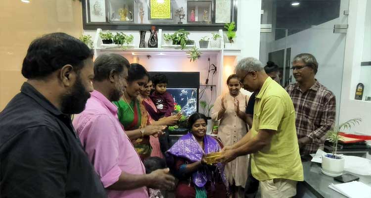 World Disability Day: Help for Helpless Honors Sherly Sadanandan for Exemplary Service